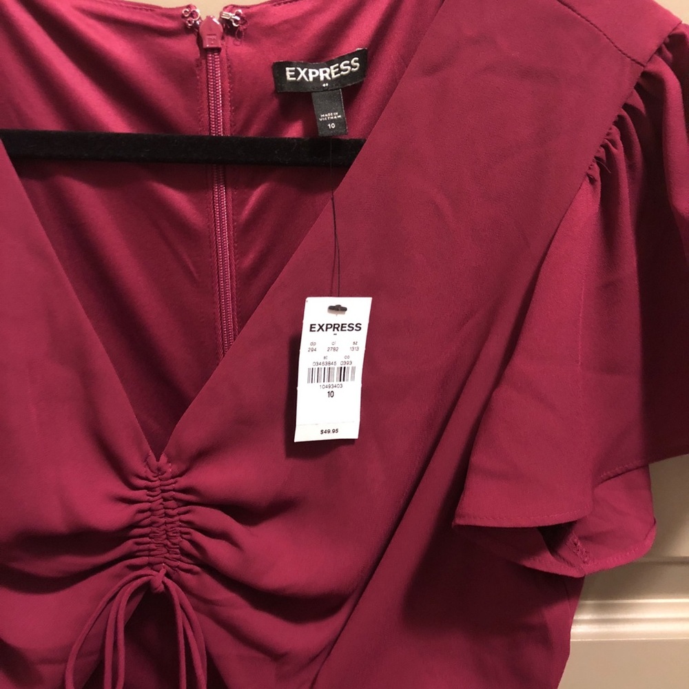 Plum romper